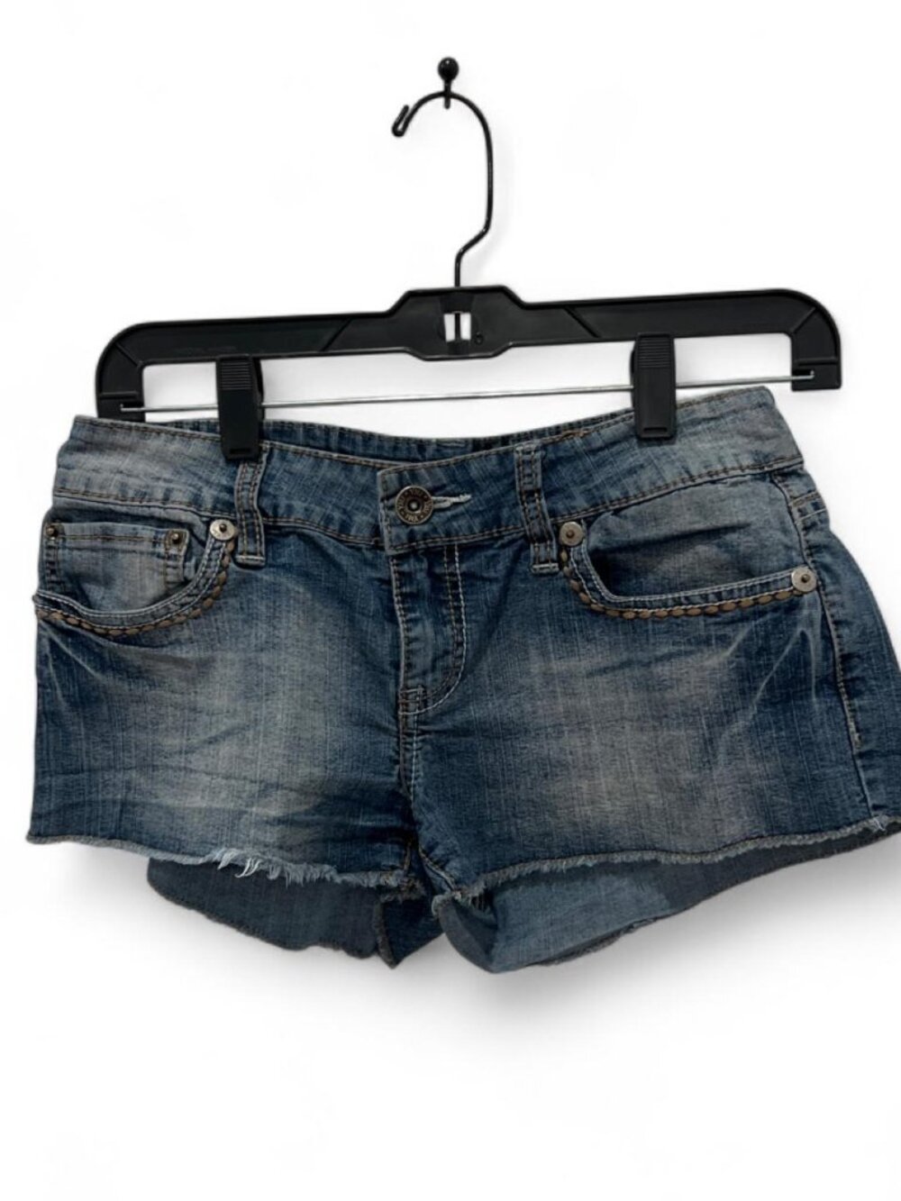 YMI Women's Blue and Navy Shorts